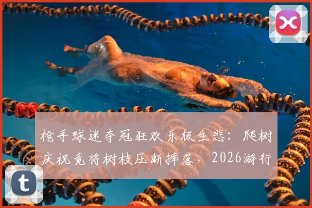 枪手球迷夺冠狂欢乐极生悲：爬树庆祝竟将树枝压断摔落，2026游行现场意外实录
