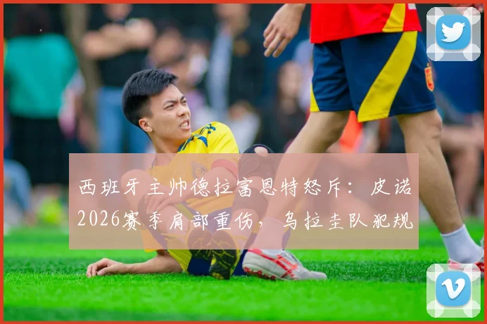 西班牙主帅德拉富恩特怒斥:皮诺2026赛季肩部重伤,乌拉圭队犯规动作尺度引热议